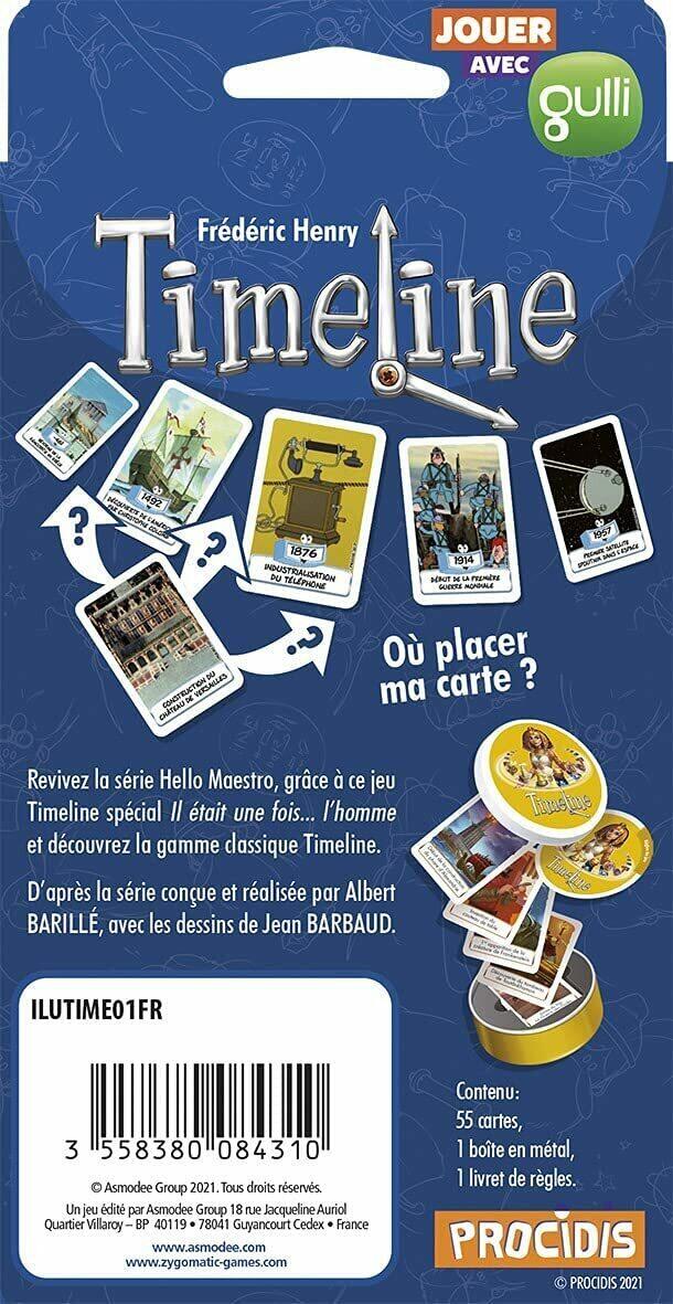 Timeline: Il Était une Fois l'Homme Back