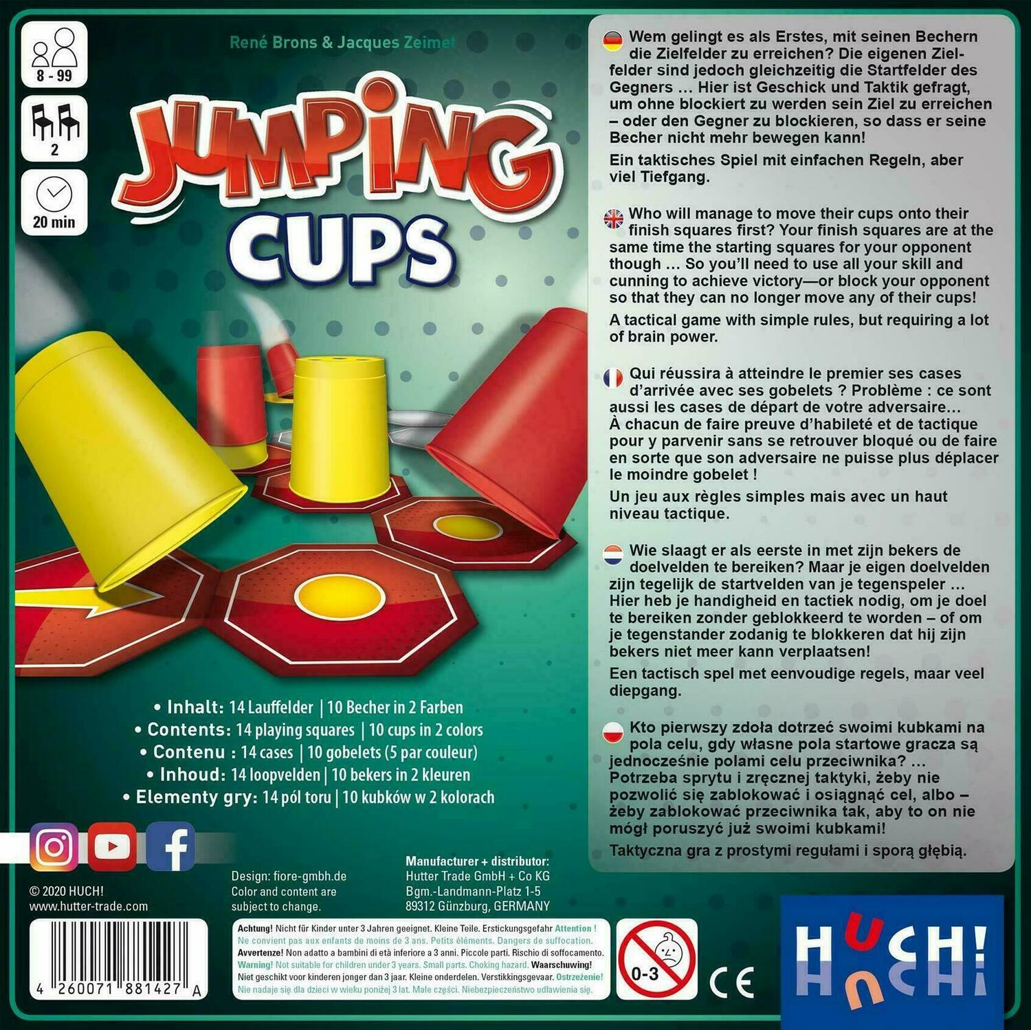 Jumping Cups Back