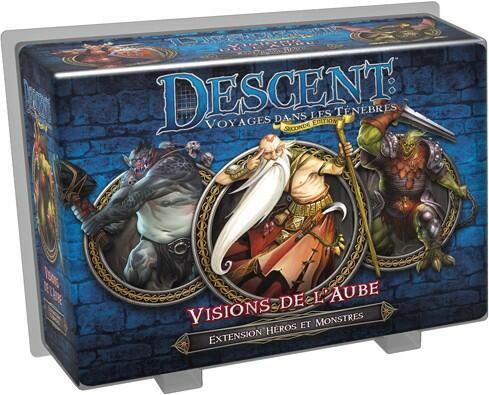 Descent: Voyages Dans les Ténèbres (Seconde Édition) - Visions de l'Aube Cover 3d