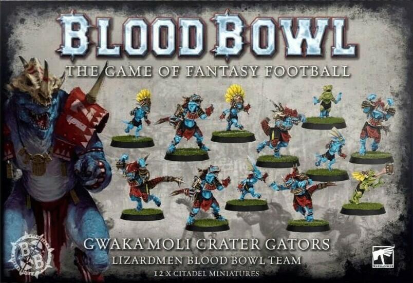 Blood Bowl: The Game of Fantasy Football - Gwaka'moli Crater Gators Cover