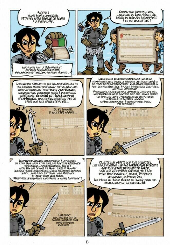 Chevaliers: La BD Dont Vous Êtes le Héros - Livre 2 Page