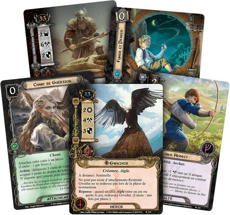 Le Seigneur des Anneaux: Le Jeu de Cartes - La Terre des Lamentations Cartes