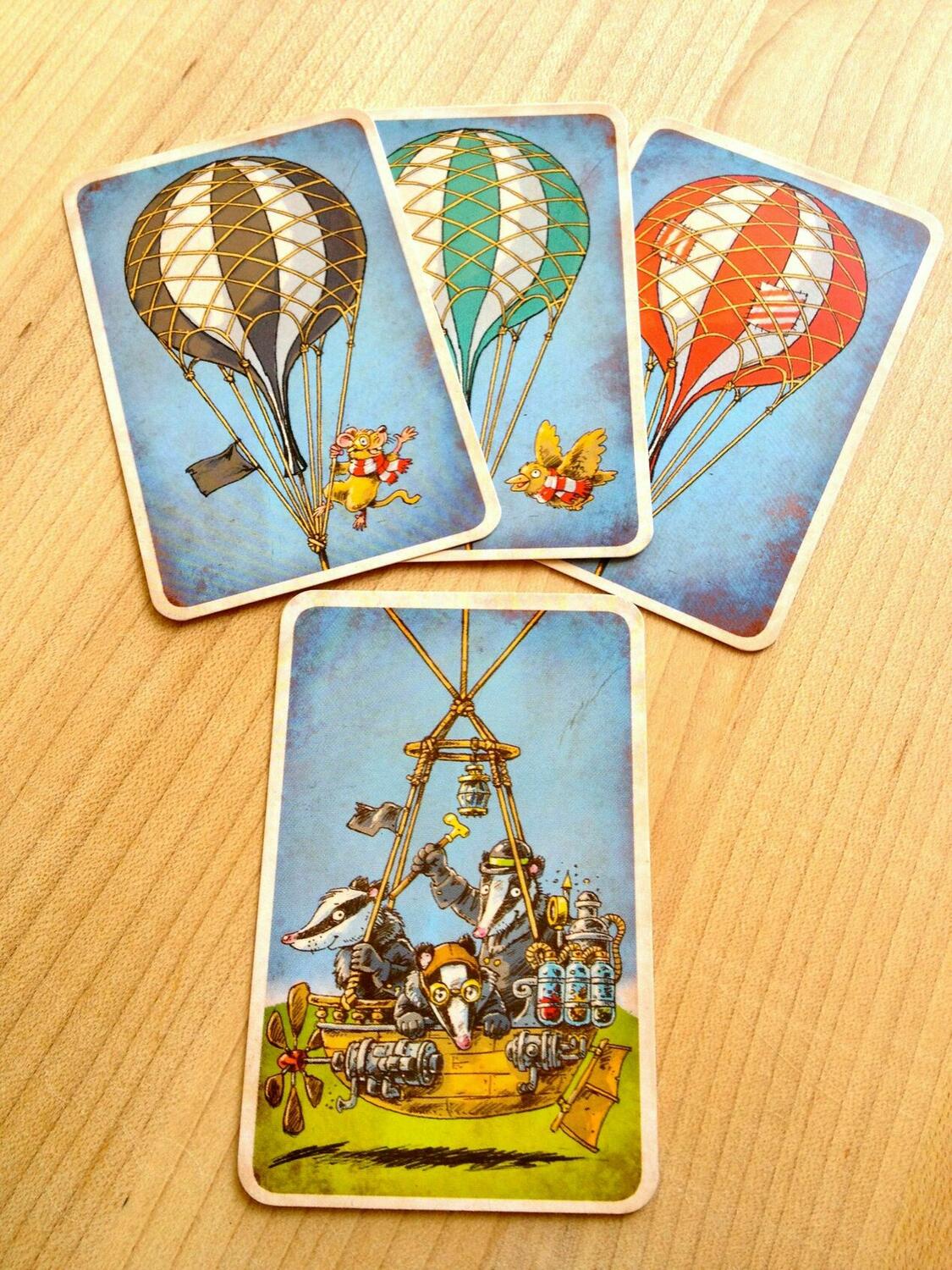 Aventure en Montgolfière Cartes