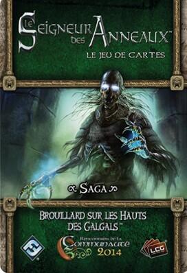 Le Seigneur des Anneaux: Le Jeu de Cartes - Brouillard sur les Hauts des Galgals Cover