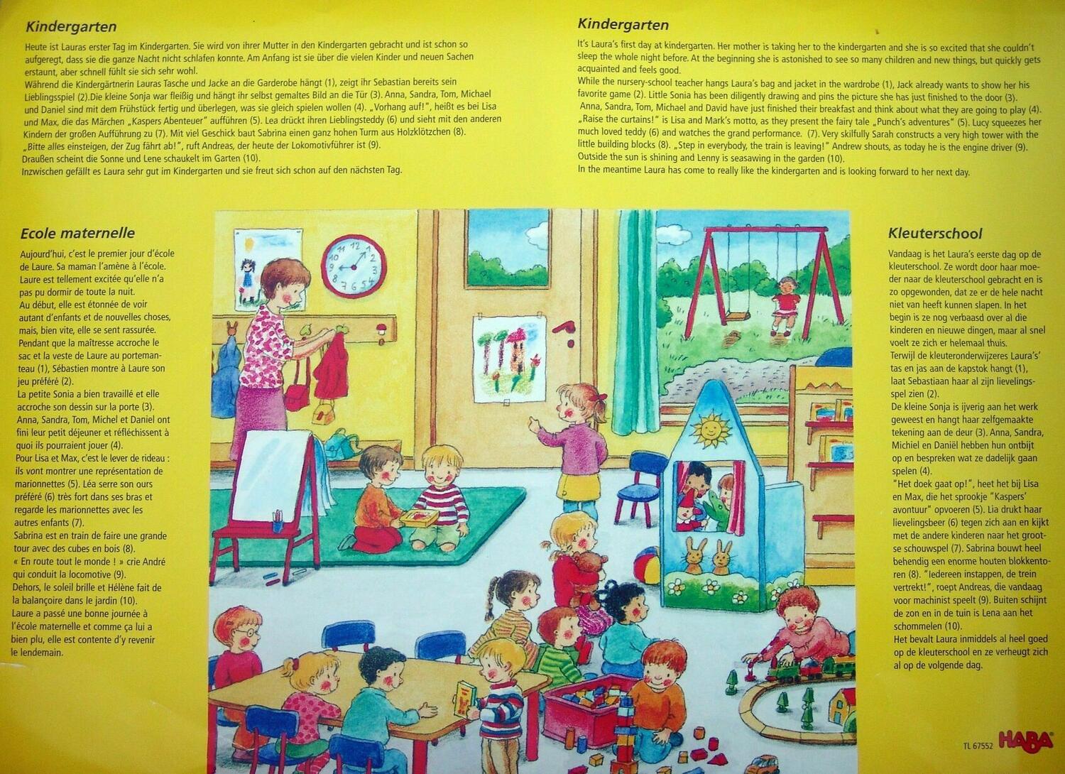 Spiel & Puzzle: Kindergarten Back