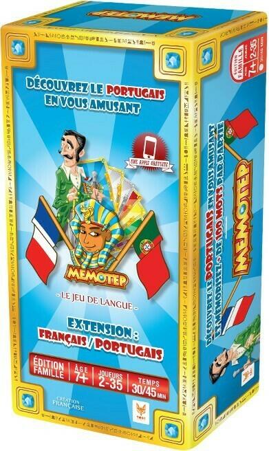 Memotep: Extension Français/Portugais Cover 3d