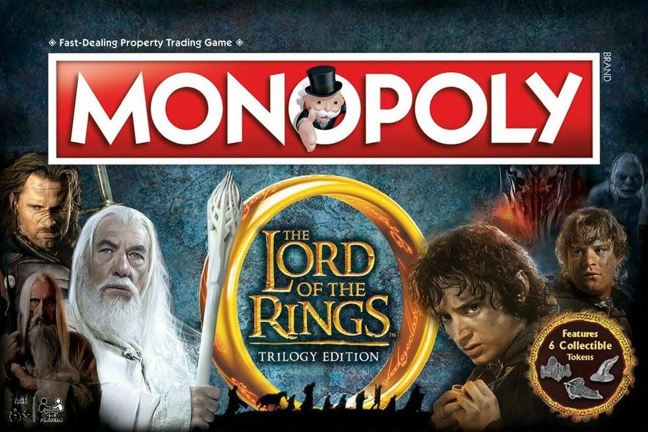 Monopoly: The Lord of the Rings - Trilogy Edition 2017 Cover