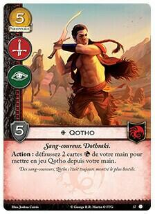 Le Trône de Fer: Le Jeu de Cartes - La Maison des Épines Carte