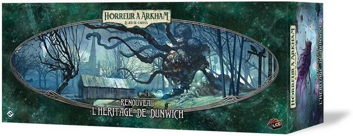 Horreur à Arkham: Le Jeu de Cartes - Renouveau - L’Héritage de Dunwich Cover 3d