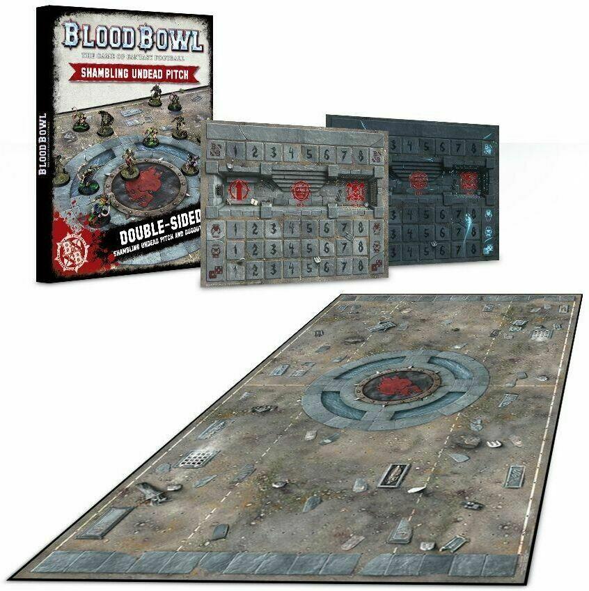 Blood Bowl: The Game of Fantasy Football - Shambling Undead Pitch Eclate