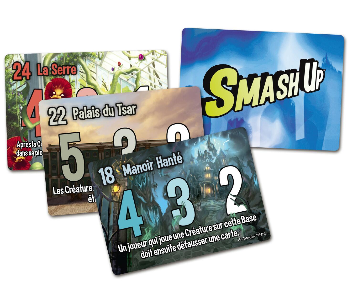 Smash Up: Même pas Mort Cartes