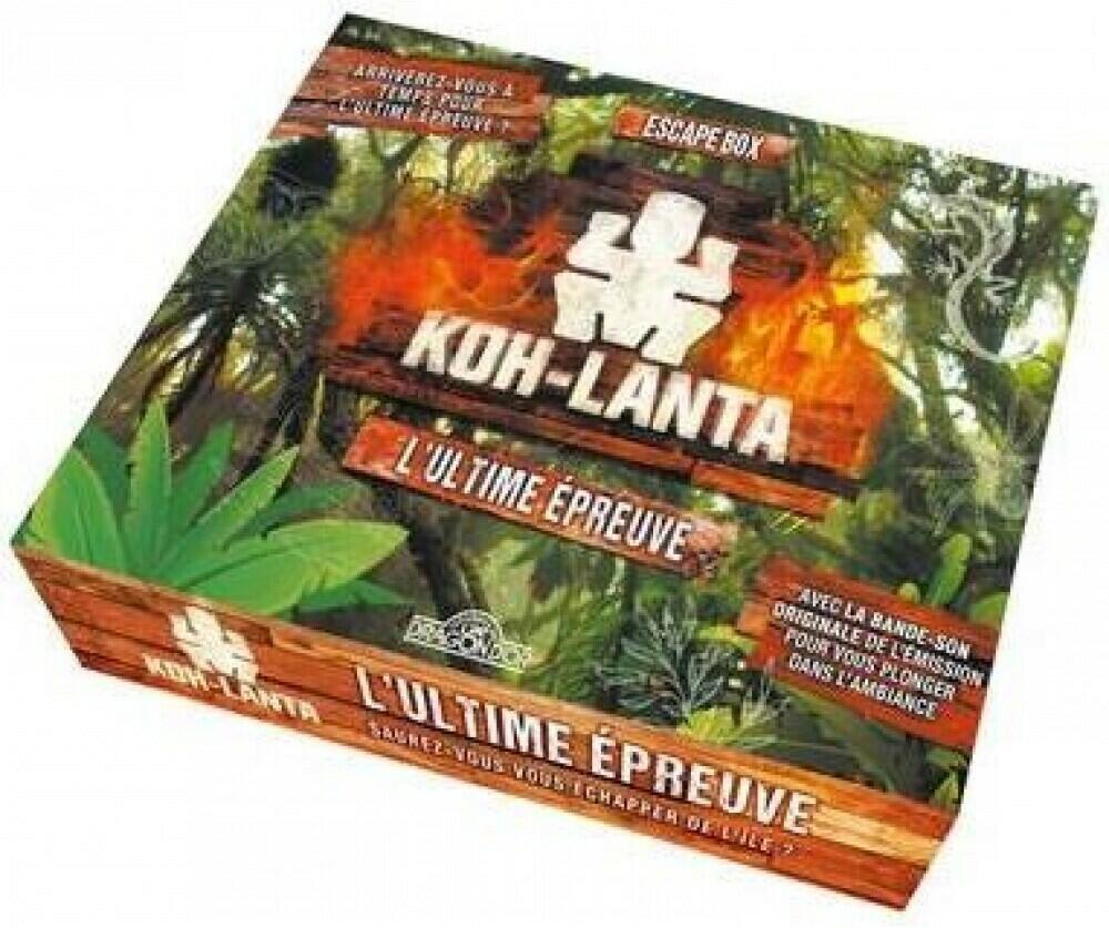 Escape Box: Koh-Lanta - L'Ultime Épreuve Cover 3d