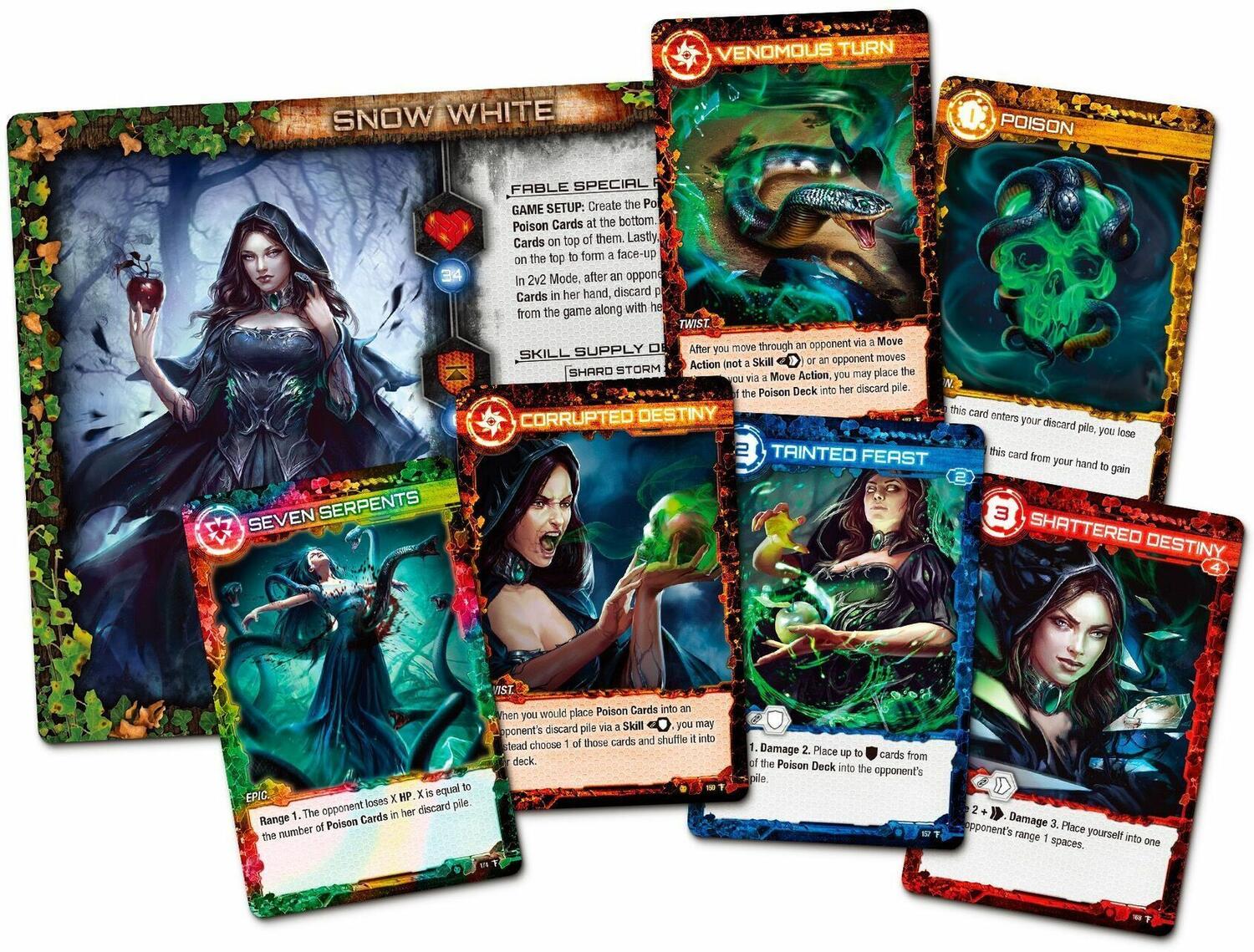 Twisted Fables Cartes