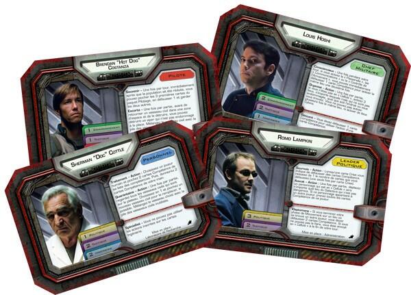 Battlestar Galactica: Le Jeu de Plateau - Renouveau Cartes