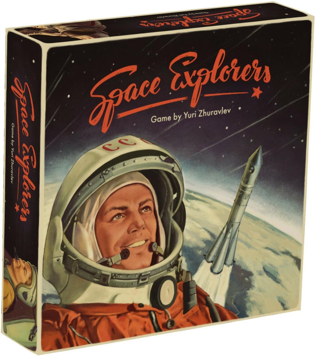Space Explorers Cover 3d