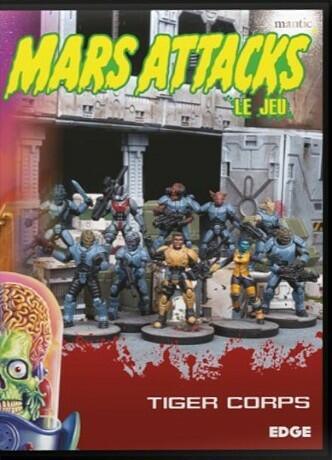 Mars Attacks: Le Jeu - Tiger Corps Cover