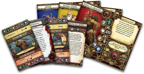 Descent: Voyages Dans les Ténèbres (Seconde Édition) - Visions de l'Aube Cartes