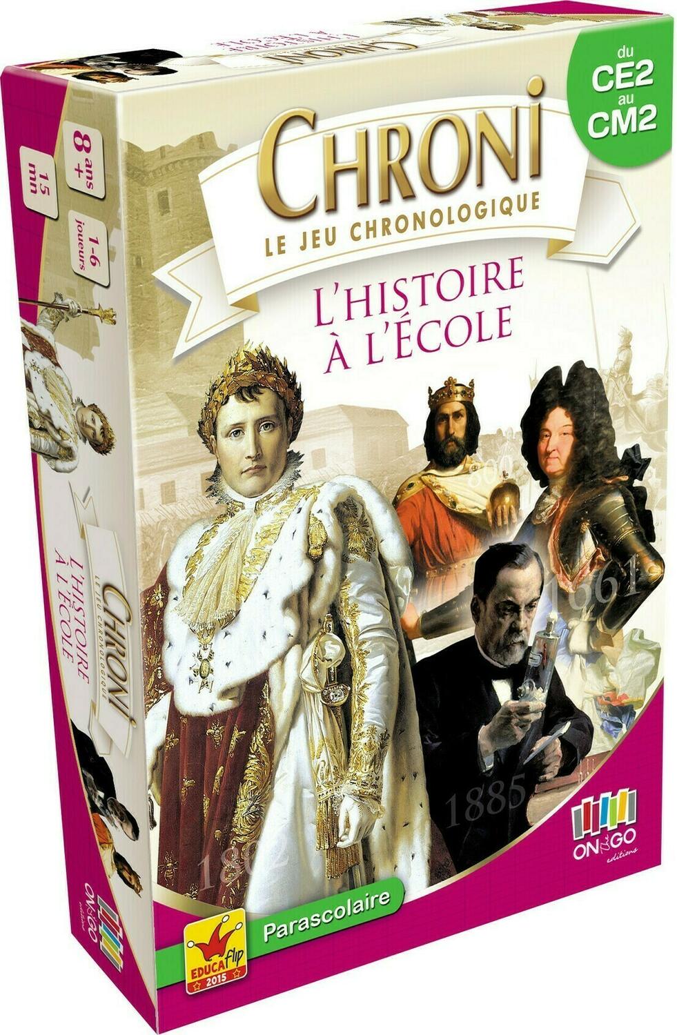 Chroni: L'Histoire à L'École Cover 3d