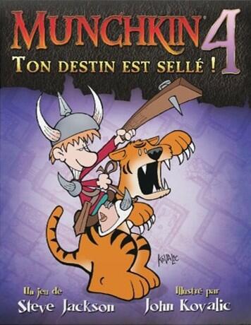 Munchkin 4: Ton Destin est Sellé ! Cover