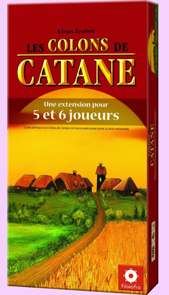 Les Colons de Catane: Jeu de Base - 5 et 6 Joueurs Cover 3d
