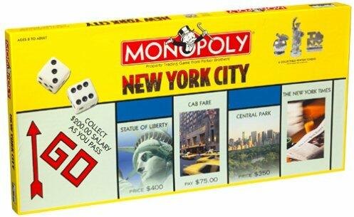 Monopoly: New York City Cover 3d