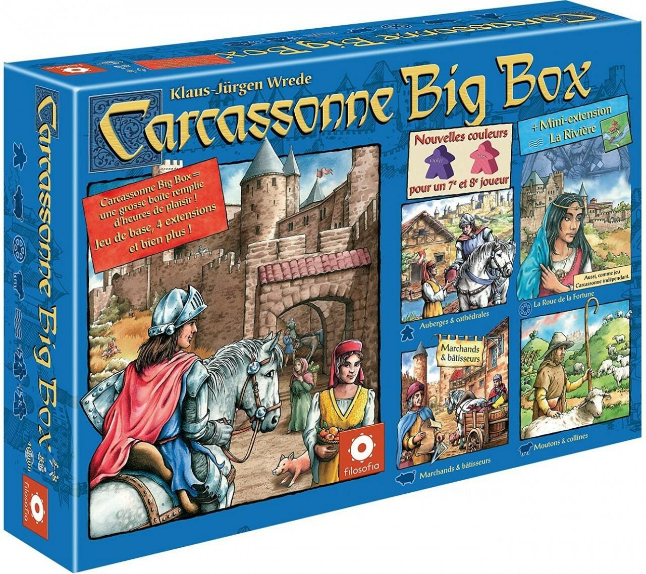 Carcassonne Big Box 2014 Cover 3d
