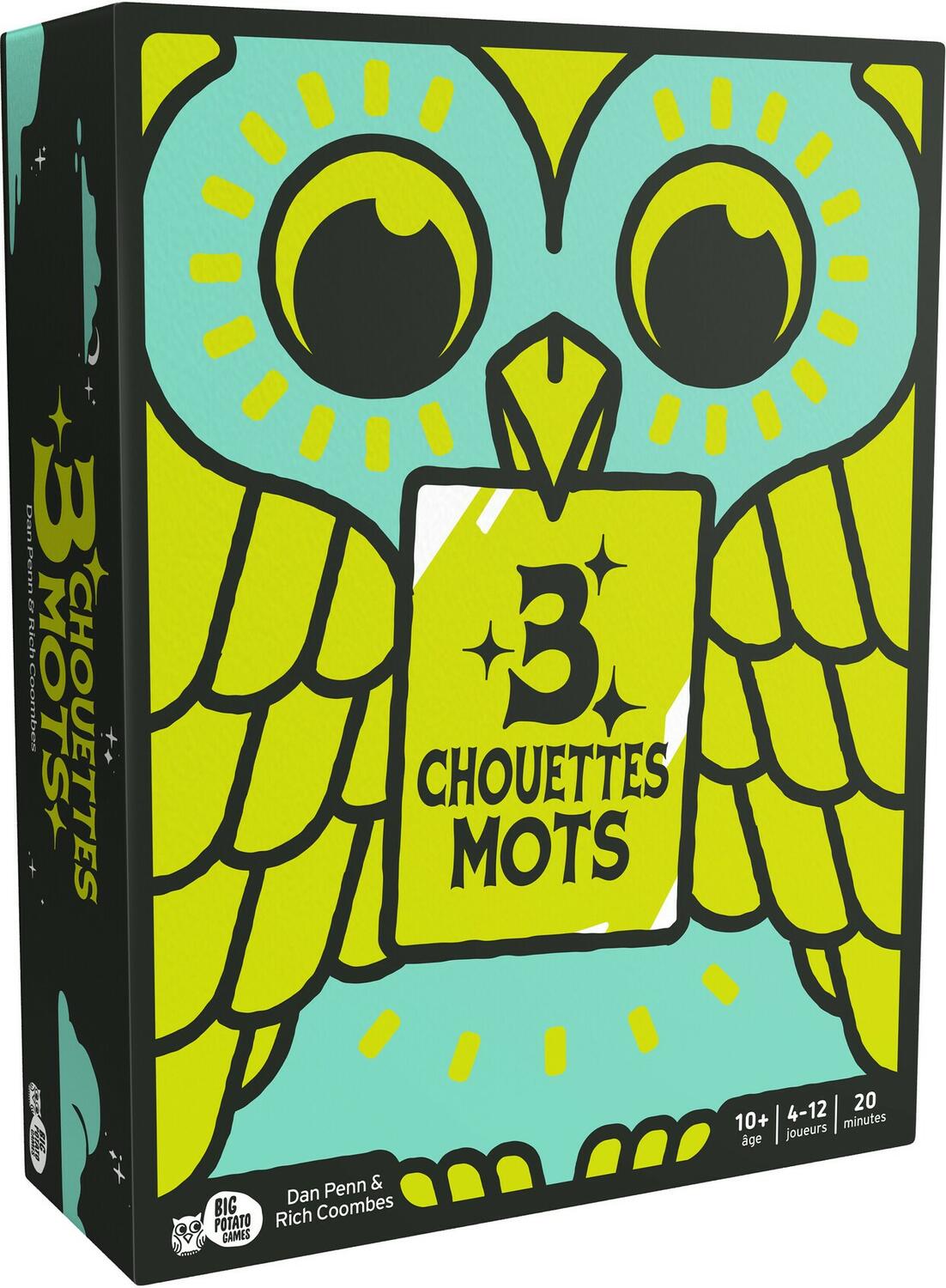 3 Chouettes Mots Cover 3d