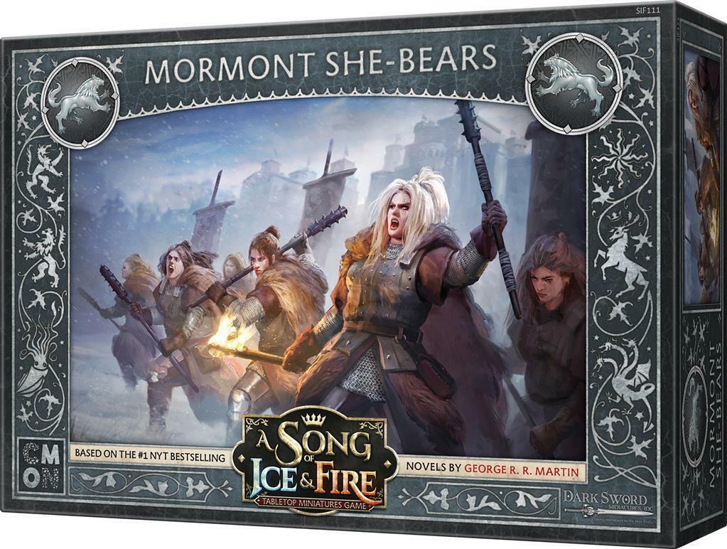 Le Trône de Fer: Le Jeu de Figurines - Ourses Mormont Cover 3d