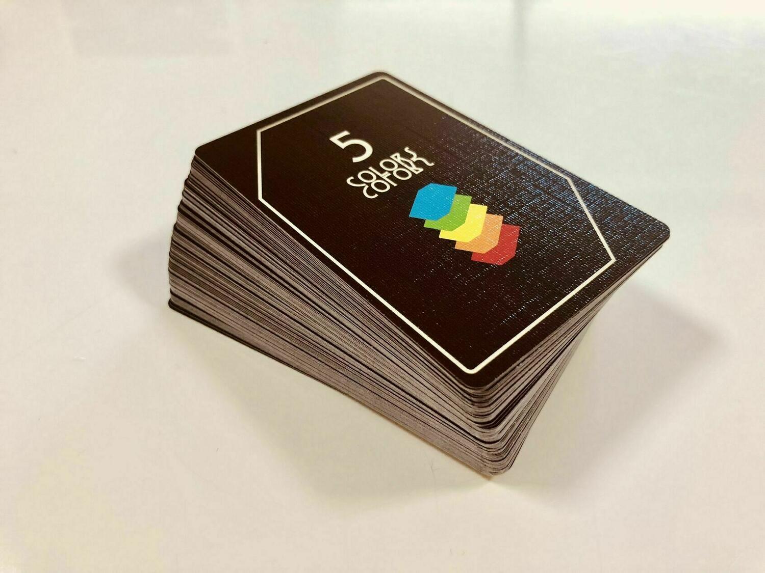 5 COLORS Cartes