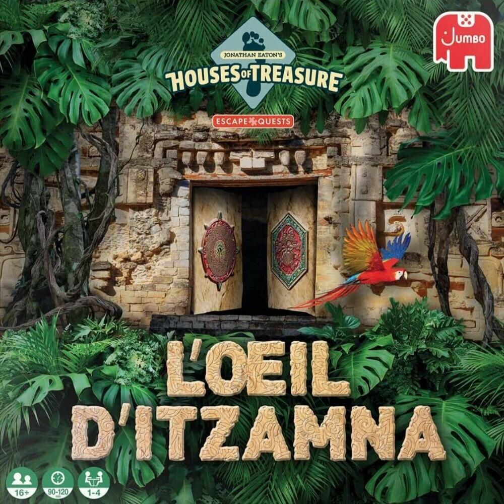 Escape Quests: L'Oeil d'Itzamna Cover