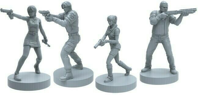 Resident Evil 2: The Board Game Figurines