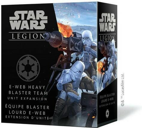 Star Wars: Légion - Équipe Blaster Lourd E-Web Cover 3d