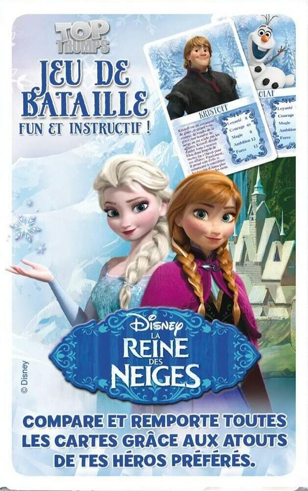Top Trumps: Jeu de Bataille - Reine des Neige Cover