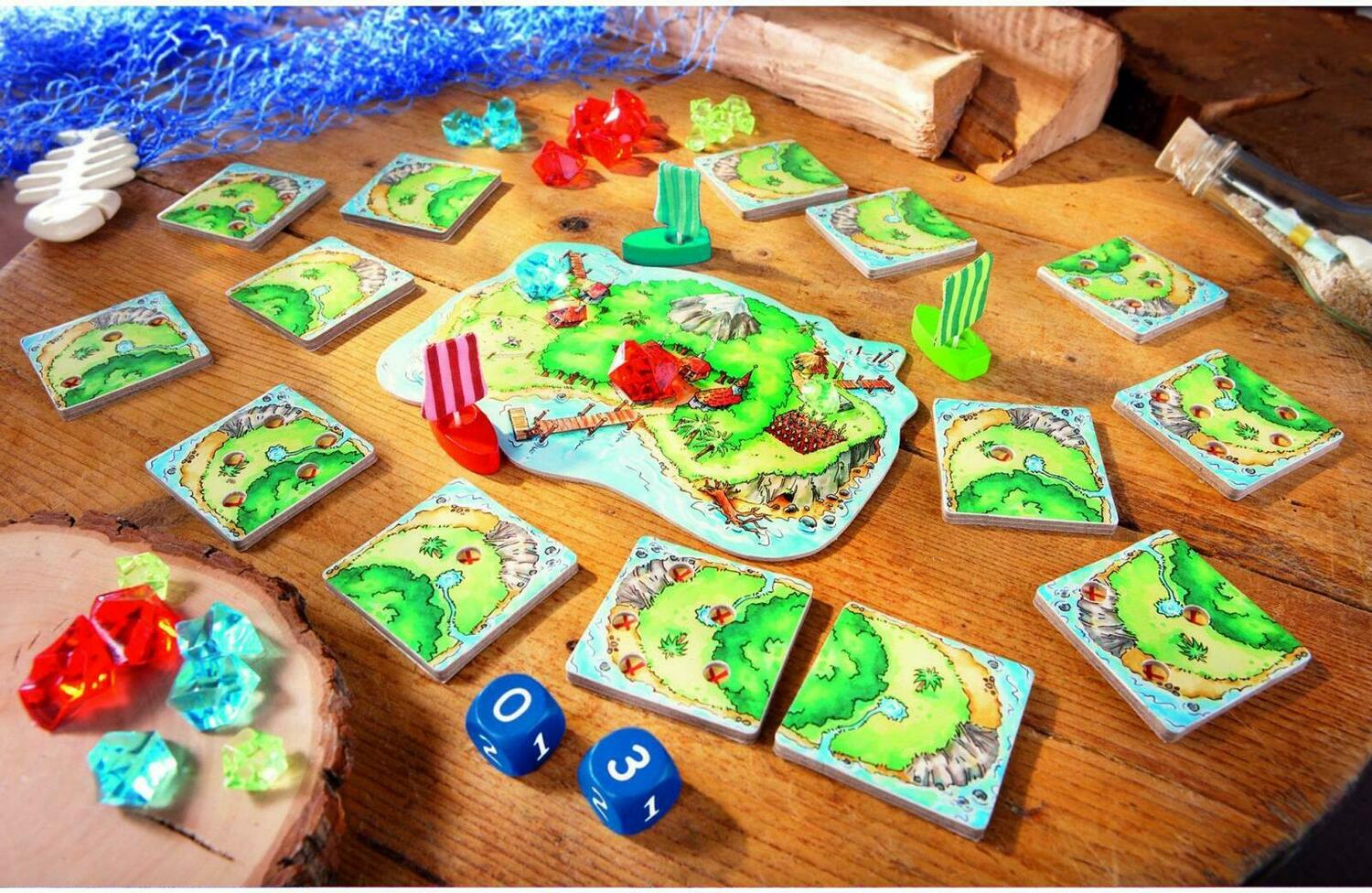 L'île aux Pierres Précieuses Eclate