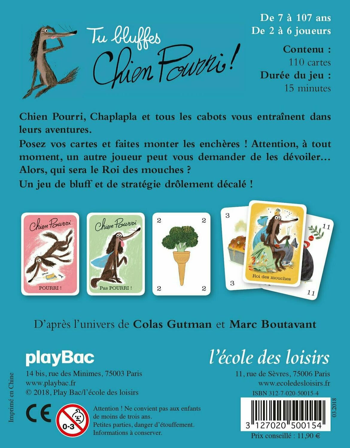 Tu Bluffes Chien Pourri ! Back