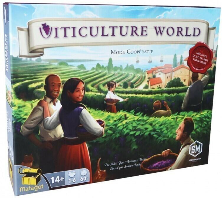 Viticulture: World - Mode Coopératif Cover 3d