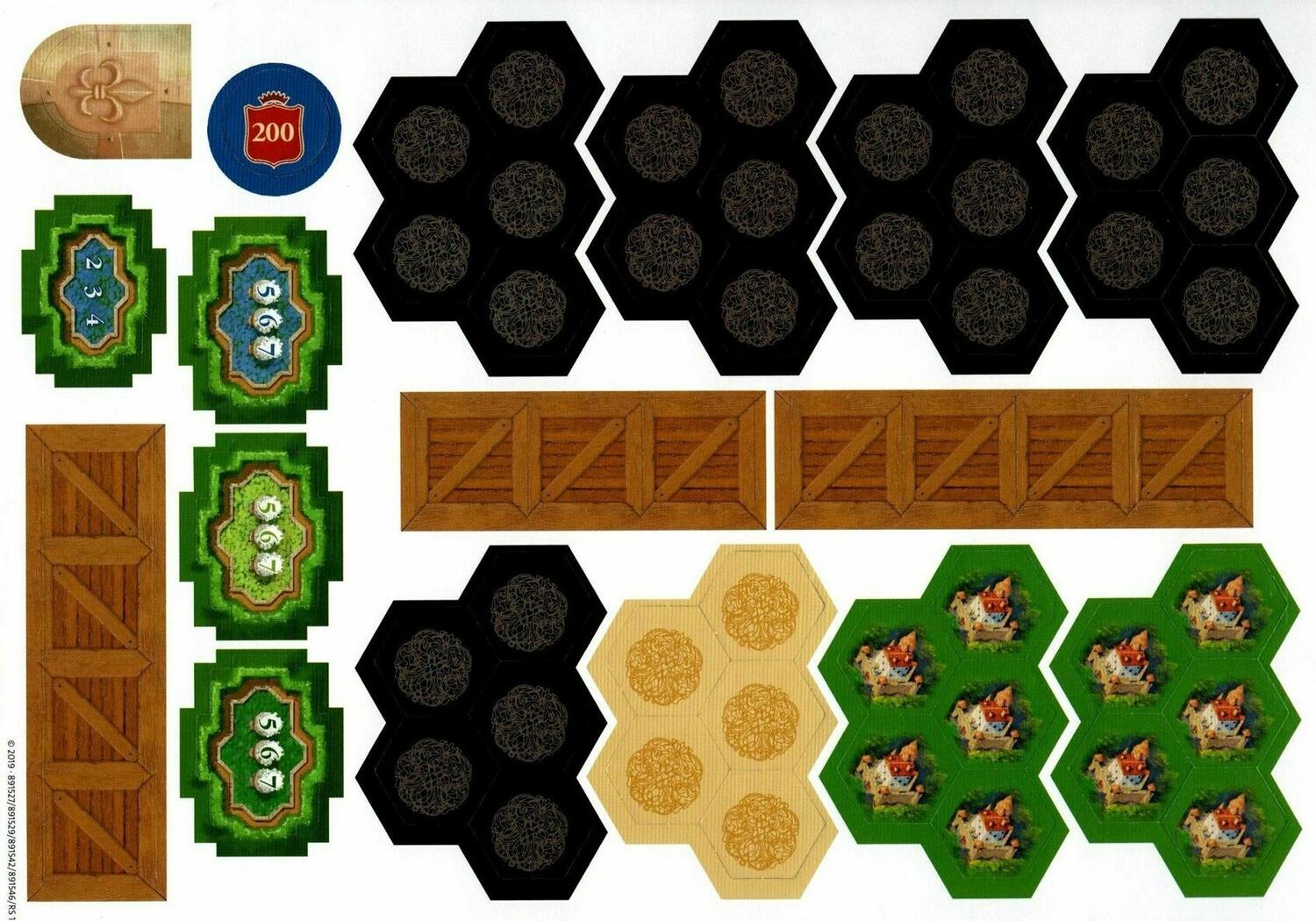 The Castles of Burgundy 2019 Tuiles