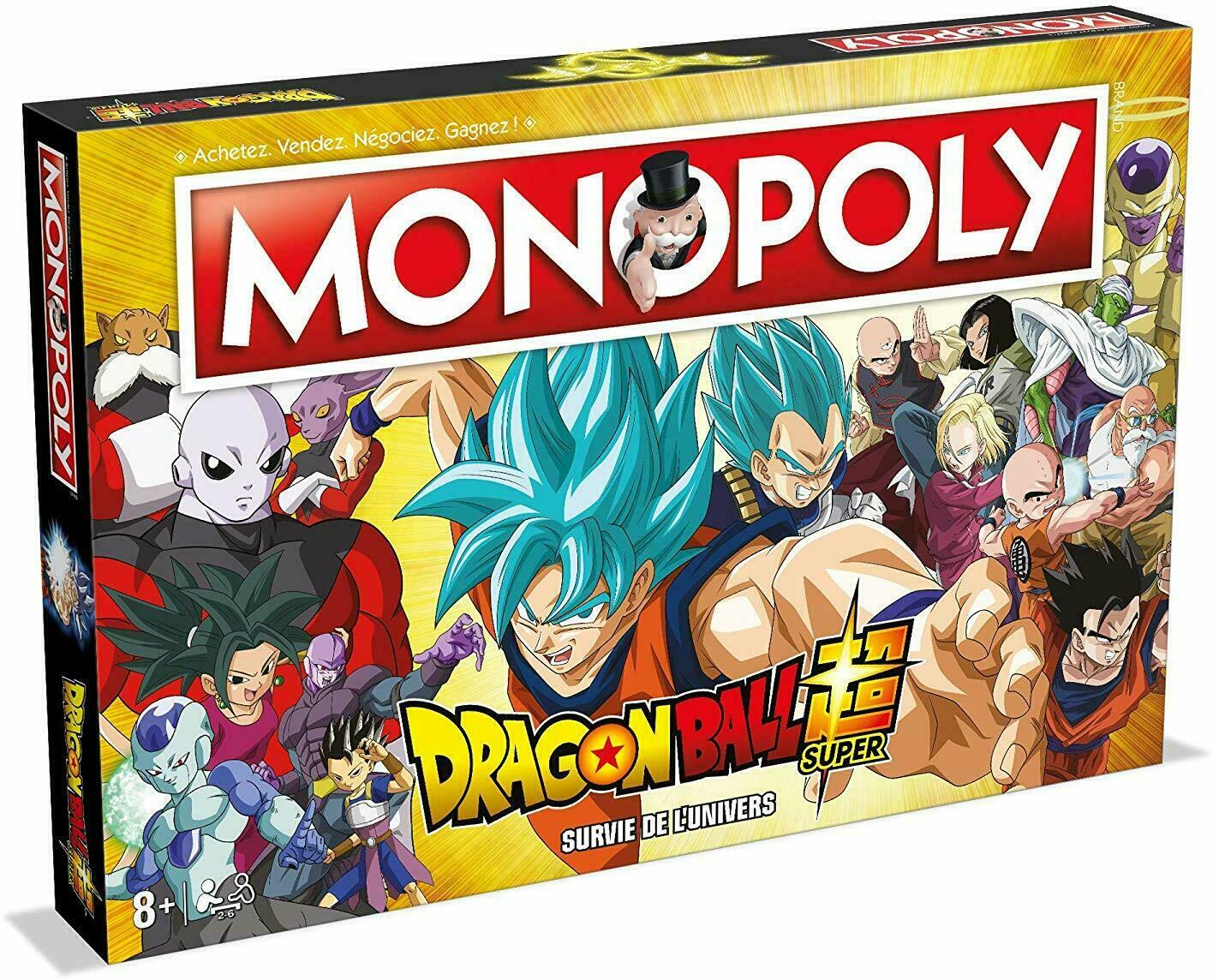 Monopoly: Dragon Ball Super Cover 3d