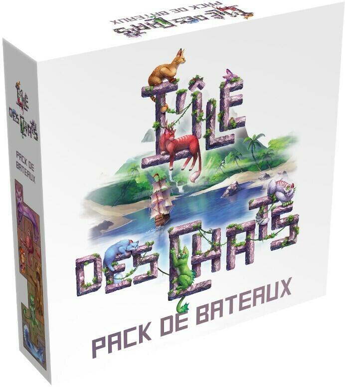 L'Île des Chats: Pack de Bateaux Cover 3d