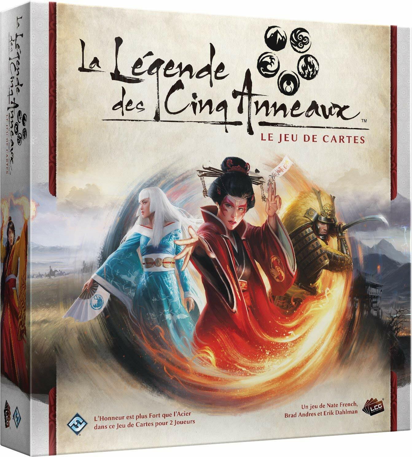 La Légende des Cinq Anneaux: Le Jeu de Cartes Cover 3d
