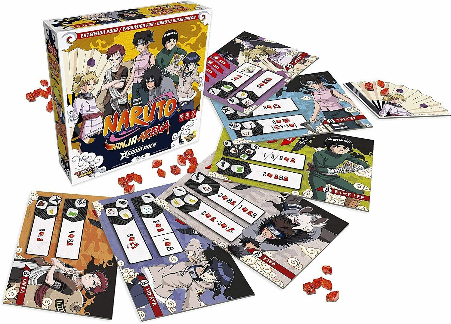 Naruto: Ninja Arena - Genin Pack Eclate