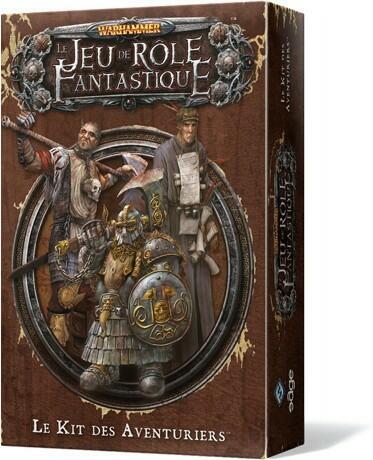 Warhammer: Le Jeu de Rôle Fantastique - Le Kit des Aventuriers Cover 3d