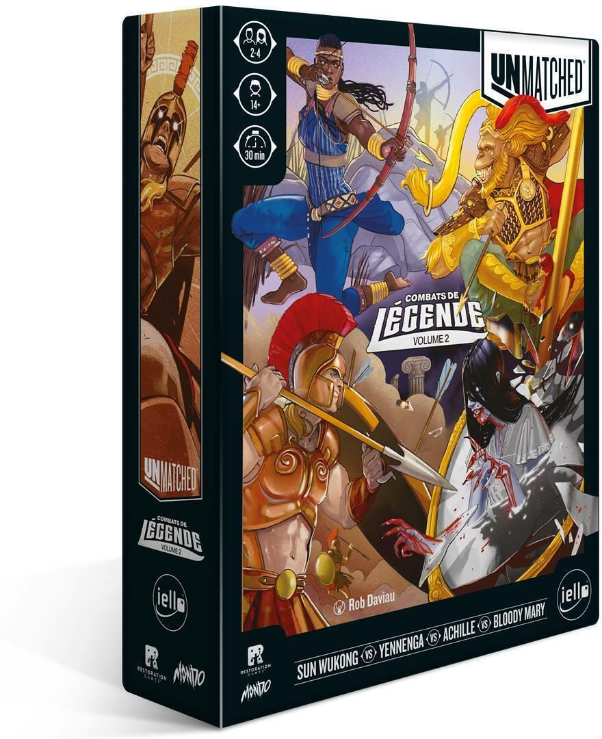 Unmatched: Combat de Légende - Volume 2 Cover 3d