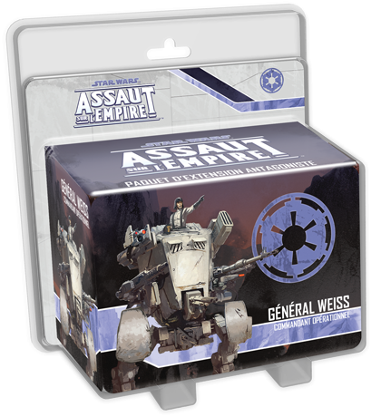 Star Wars: Assaut sur l'Empire - Général Weiss Cover Transparent