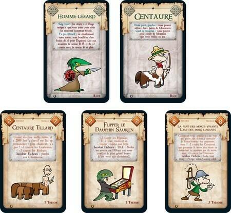 Munchkin 8: Centaure et Sans Reproche Cartes