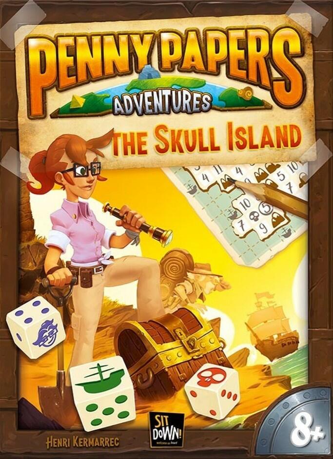 Penny Papers Adventures: The Skull Island Cover