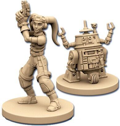 Star Wars: Assaut sur l'Empire - Hera Syndulla et C1-10P Figurines