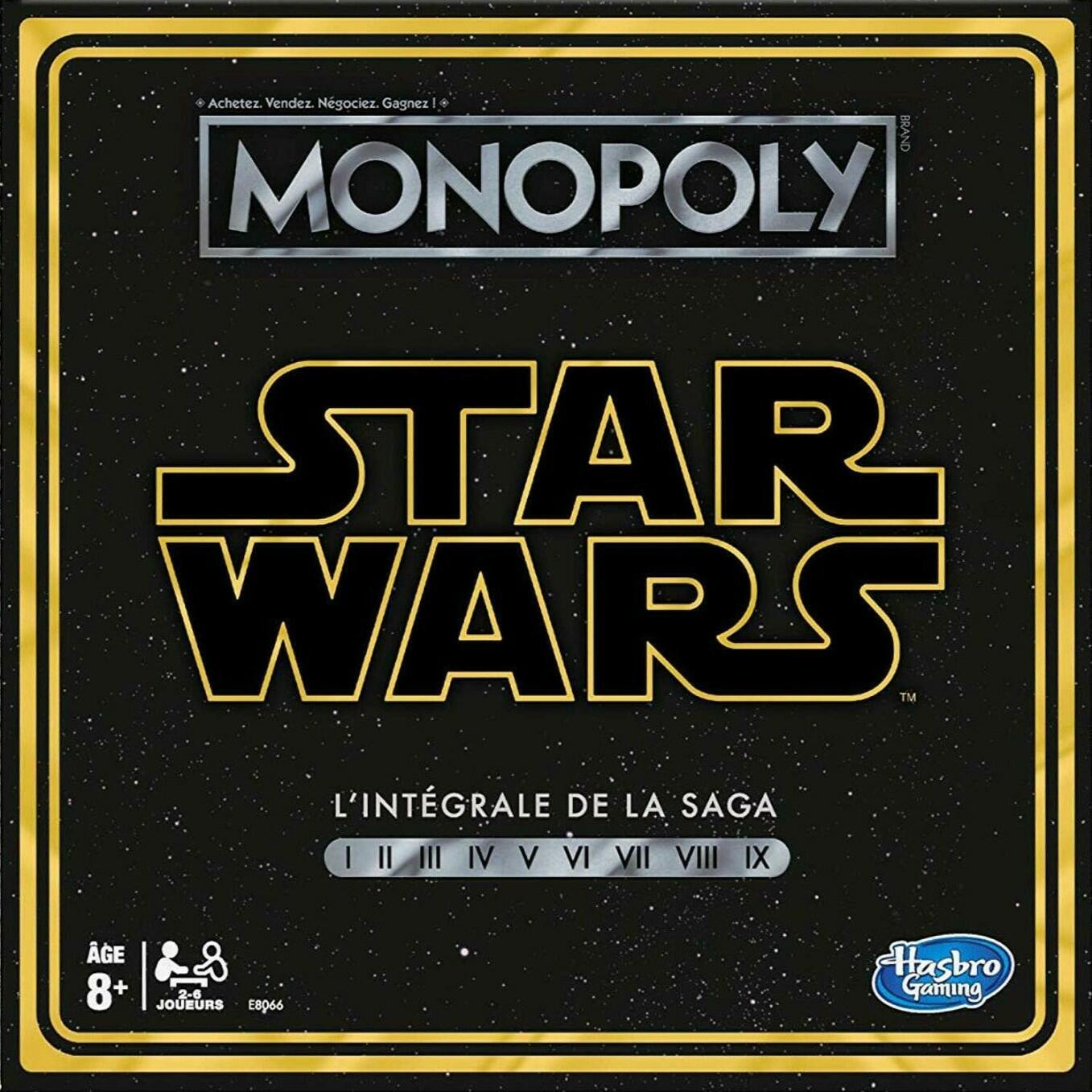 Monopoly: Star Wars - L'Intégrale de la Saga Cover