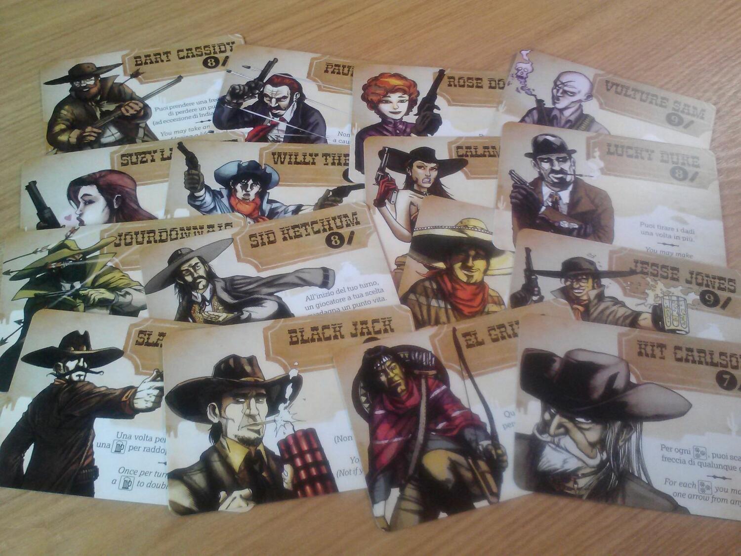 BANG! Le Jeu de Dés Cartes