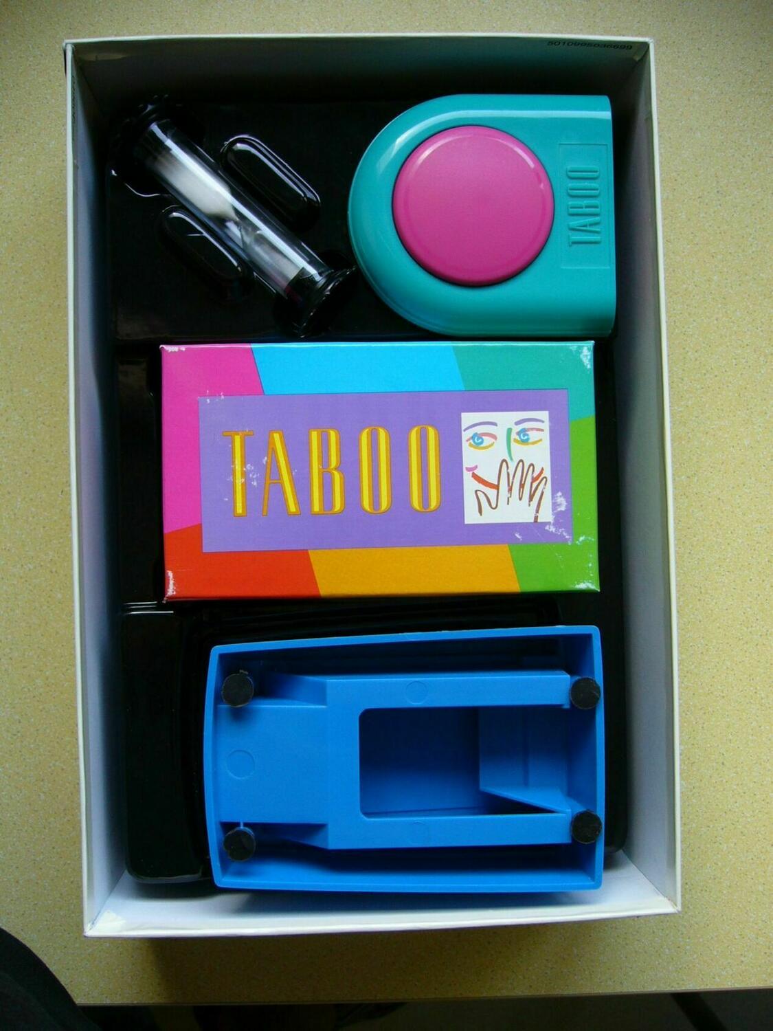 Taboo: 2ème Édition Contenu